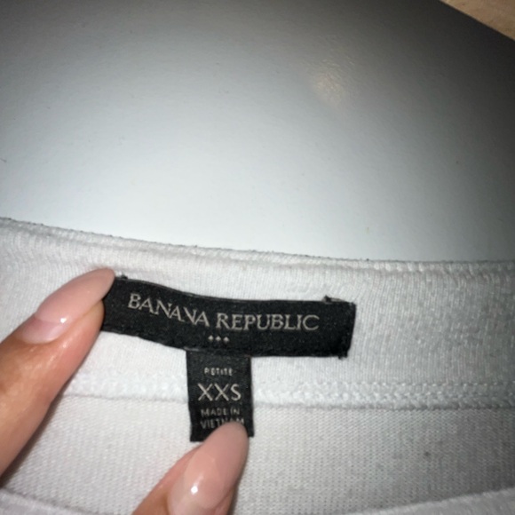 💛 Bundle $5- banana republic PETITE BOATNECK BANANA REPUBLIC long sleeve shirt - Picture 3 of 5